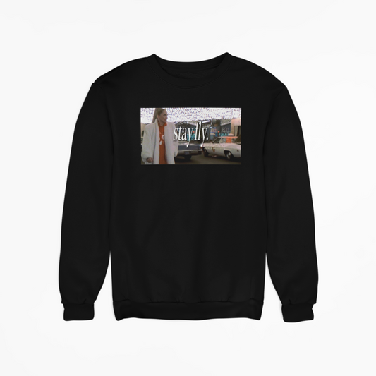 "STAY FLY." OUTSIDE THE CASINO BLACK SWEATSHIRT